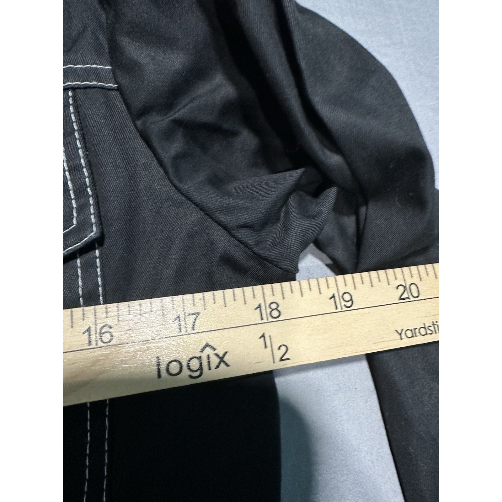 Orseund Iris Black Front Pockets Jumpsuit Xs — image 6 of 8